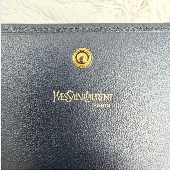 Yves Saint Laurent Black and White Wallet - Picture 7 of 13